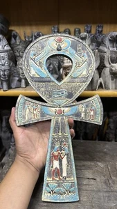 ALTE ÄGYPTISCHE ANTIQUITÄTEN Artefakte Der Schlüssel zum Leben Hieroglyphen Ägyptisch v. Chr. - Bild 1 von 8