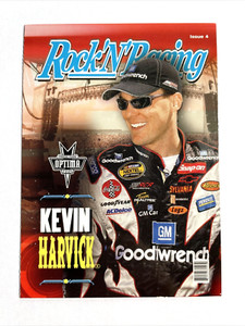 KEVIN HARVICK 2004 Press Pass Optima ROCK'N'RACING NASCAR Racing Card #85