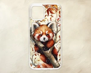 Watercolour Red Panda Kawaii Phone Case iPhone Samsung Motorola Huawei Pixel - Picture 1 of 1