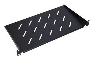 Extralink 19" półka półka półka 1U do szafki sieciowej szerokość 350mm do 20kg - Zdjęcie 1 z 7