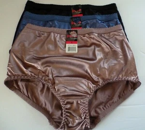COCO SECRET LOT 3 WOMENS PANTY BRIEF UNDERWEAR S MED XLG BLACK,NAVY BLUE,SAND - Picture 1 of 5