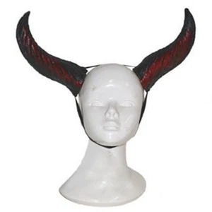 Travestimento Halloween da Diavolo Lucifero Diavoletto corna rosse da cm 25  - Imagen 1 de 1