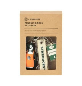 Starbucks korea 2024 PenguinBooks Keychain - Picture 1 of 4
