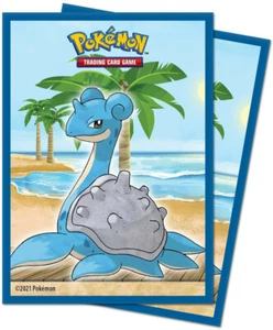 Pokémon 65 pochettes Gallery Seaside Deck Protector Sleeves protège cartes 15727 - Picture 1 of 2