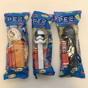 Lote de nuevos dispensadores de dulces sellados de Star Wars PEZ - Imagen 1 de 2