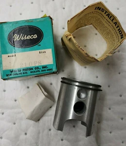 VINTAGE WISECO PISTON 210P8 CARABELLA 125cc - Foto 1 di 6