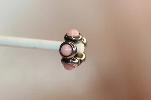 NUEVO PANDORA Rosa Ópalo Esterlina Slv CABUJÓN ESPACIADOR ENCANTO RETIRADO 790538POP Bolsa - Imagen 1 de 5