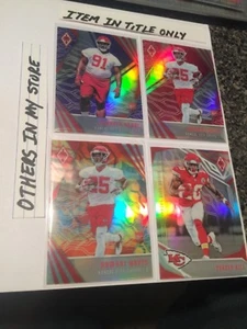 Phoenix 2018 refractor rosa radiocontrol #d/199 Armani Watts Chiefs envío gratuito - Imagen 1 de 1