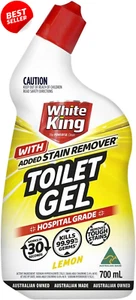 Lemon Toilet Cleaner Gel, Stain Remover, Powerful Fresh Formula, 700ml - Picture 1 of 12
