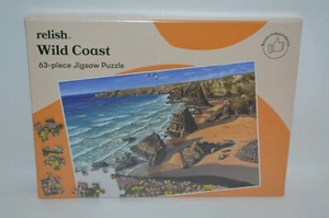 NEW Relish Wild Coast Alzheimers Dementia 63 Piece Jigsaw Puzzle Sensory Memory - Picture 1 of 7