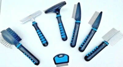 NOBBY COMFORT LINE Flohkamm Entwirrkamm Striegel Bürste Kamm Hunde Katzen Kaninchen