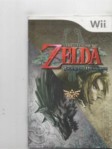 Legend of Zelda Twilight Princess Nintendo Wii Manual Only Authentic - Picture 1 of 1
