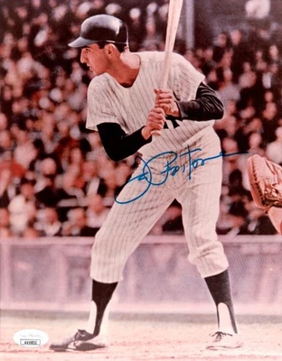 Joe Pepitone Signed Autographed 8X10 Photo Yankees Vintage At Bat JSA AU16832 - Image 1 of 2