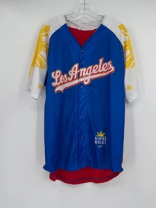 Camiseta de béisbol multicolor de los Dodgers de Los Ángeles Filipino Heritage talla XL - Imagen 1 de 5