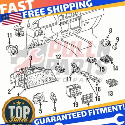 Датчик топлива Toyota Land Cruiser LX450 - 8324360240 (93-97) - Изображение 1 из 2