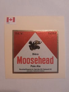 Bieretikett Flaschenetikett Ausland Übersee Kanada Moosehead Breweries - Bild 1 von 1