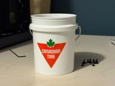 Mini Minature Canadian Tire Food Safe Bucket Pail, 500ml - Image 1 of 2