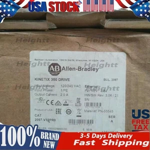 Allen Bradley 2097-V32PR0 /A Kinetix 300 ENet/IP AC Servo Drive 240V US Free Tax - Picture 1 of 4