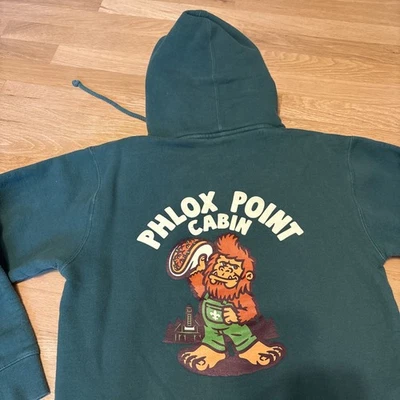 Sudadera con capucha Mount Hood Timberline Lodge Phlox Point Cabin logotipo gráfico para hombre pequeña Foto 1 de 4