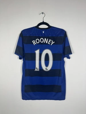Manchester United 2011-2013 Away Jersey – Rooney N°10 Nike 423935-403 S - Photo 1/4