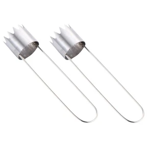 2Pcs Steel Fruit Corer For Pear Cucumbers Bitter Melons Ergonomic Kitchen Tool - Picture 1 of 7