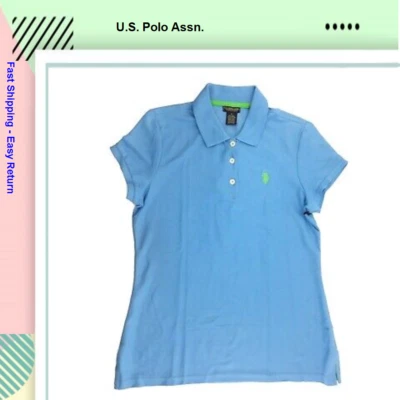 Polo U.S. Assn. Women's Ultimate Polo, Coast Azure [XL] Foto 1 de 3