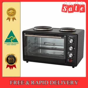 Portable Electric Oven with Hot Plates Kitchen Countertop Oven Cooking Tool 34L - Picture 1 of 5