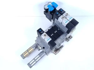 FESTO VSVA-B-M52-MH-A1-1R5L + NEV-01-VDMA + VABF-S3-1-R3C2-C-10 TOP ZUSTAND - Bild 1 von 9