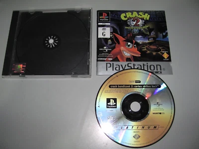 Crash Bandicoot 2 Cortex Strikes Back PlayStation 1 Tested & Working - Image 1 of 2