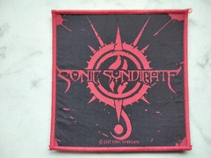 SONIC SYNDICATE Patch Original 2007 Vintage Aufnäher 10x10cm Metalcore Metal - Bild 1 von 2