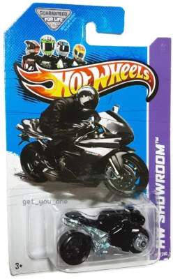 Hot Wheels DUCATI 1098R Black Motorcycle HW Showroom 2013 #179/250 Diecast 1:64 - Image 1 of 4