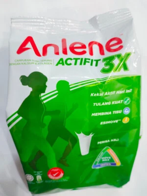 Anlene Milk Powder Original Flavour Actifit 250gram With Calcium And Collagen - Image 1 of 4
