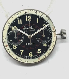 Vintage Breitling Chronomat 217012 Venus 175 with Dial & Hands For Part Working - Picture 1 of 5