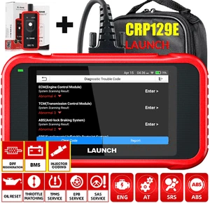 2024 Launch X431 CRP129E Car Diagnostic Tool OBD2 Scanner ABS SRS SAS EPB TPMS - Picture 1 of 12