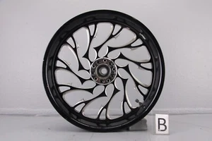 2008 Harley Electra Glide Rear Back Wheel Rim RC COMPONENTS ALIEN ECLIPSE 18X5.5 - Picture 1 of 22