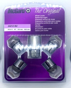 McGard Locking Wheel Nuts (24212 SU) M12x1.5  60  32.5mm  19/21mm | NEW - Picture 1 of 1
