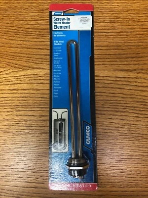 Camco 02243 Universal Water Heater Element Screw-In 240-Volt 2500-Watt #2243 - Image 1 of 3