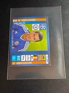 2013-14 Panini EDEN HAZARD UEFA Champions League Sticker #338 BELGIUM Chelsea RC - Picture 1 of 2