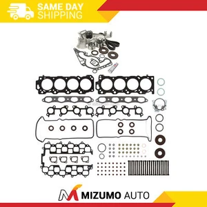 Head Gasket Set Timing Belt Kit Water Pump Fit 98-04 Toyota Lexus 2UZFE - Picture 1 of 12