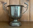 Bowls vintage silver plate trophy, trophy, trophies, loving cup