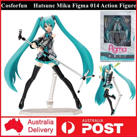5.1" Anime Virtual Singer Hatsune Miku Figma 014 Action Figure Boxed Model Gifts Cover