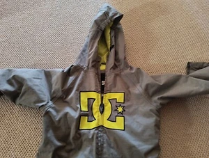 DC Jacket Boys Youth - Size 10 Gray/ Green 10k Waterproof Ski Snowboard Winter - Picture 1 of 6
