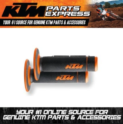 KTM CLOSED END GRIP SET 105 125 150 200 250 300 350 400 SX XC XCF 63002021100 - Image 1 of 3