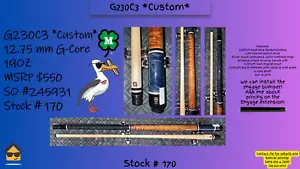 *Free Layaway* McDermott G230C3*CUSTOM* Pool Cue *Free Case and Shipping* - Picture 1 of 7