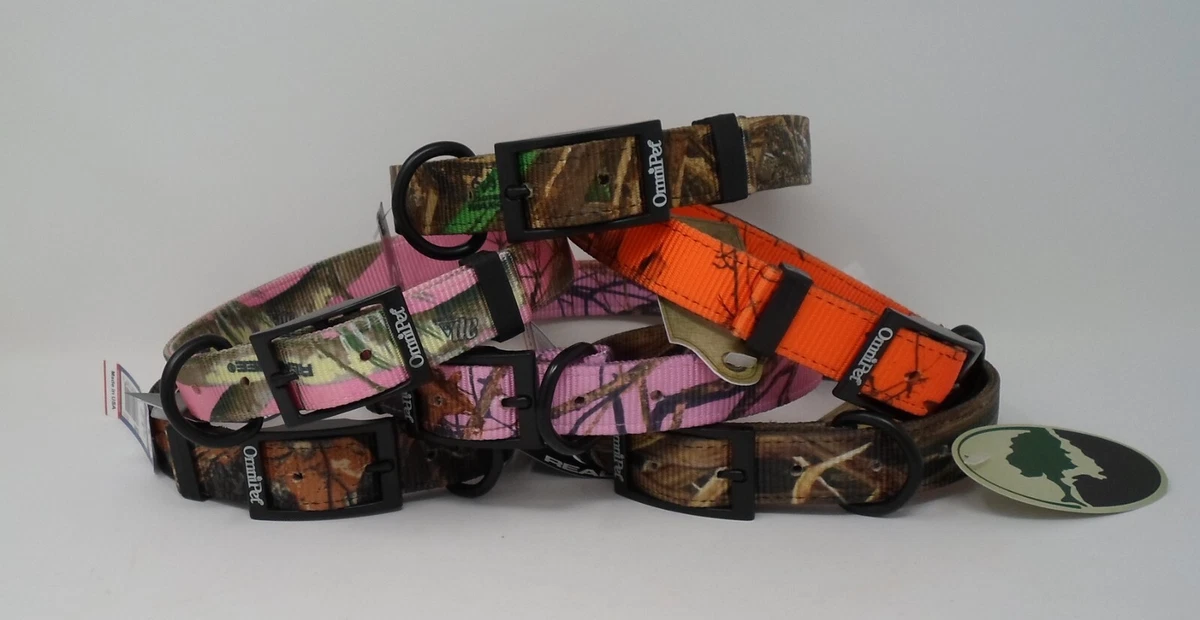 SunGlo Dee In Front Hundehalsband – Duck Blind Camouflage, Wasserabweisend & Hoch Sichtbar, Für Den Einsatz Im Freien
