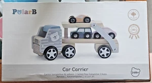VIGA PolarB Car Carrier - TYPR44014 - 24M+ - Solid Wood - Non-Toxic Paint - Safe - Picture 1 of 4