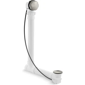 Clearflo Cable Bath Drain With Pvc Pipe - Picture 1 of 1