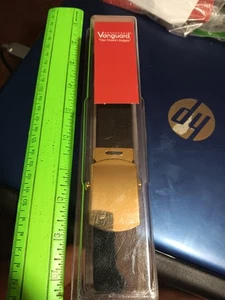 Cinturón VANGUARD US Army Mujer: Negro Elástico / Hebilla y Punta Oro 22k (25-1361) - Imagen 1 de 2