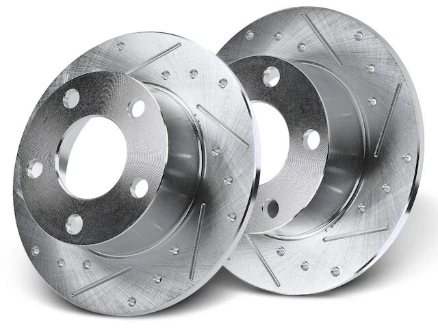 Brake Rotor Set For 1995-1997 Audi A6 Quattro 2.8L V6 GAS 1996 HZ382SF Foto 1 de 1