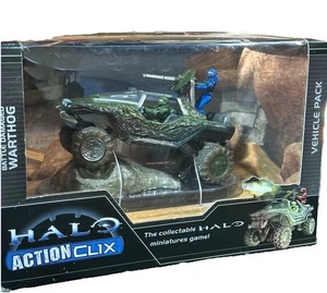 2007 Halo M12 Warthog LRV Battle Damaged 1/32 DIE Cast CIB NUOVO - Foto 1 di 9